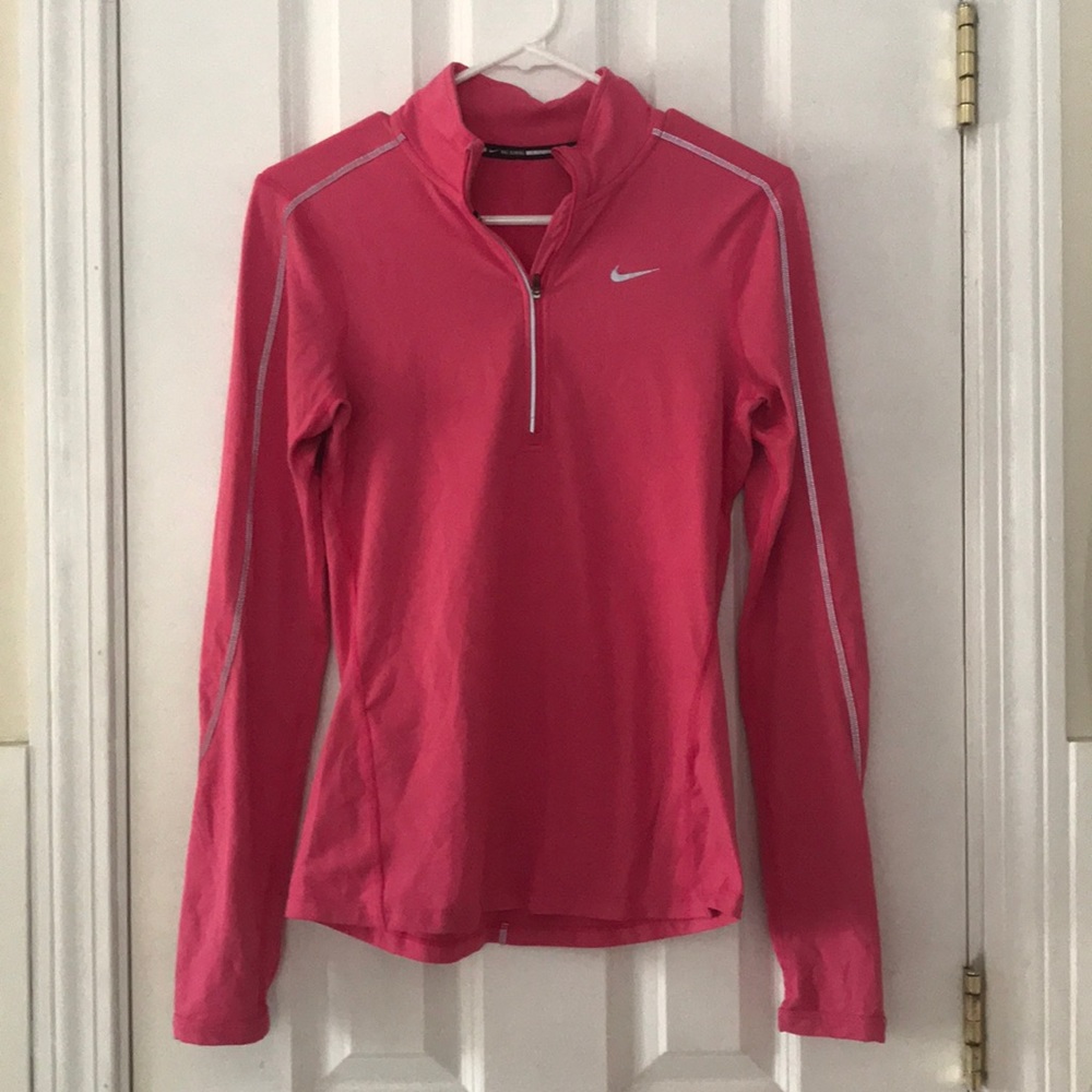 Pink Nike Quarter-zip